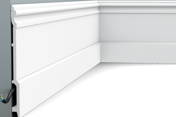 Плинтус напольный  Orac Decor SX 191 210х21х2000 мм