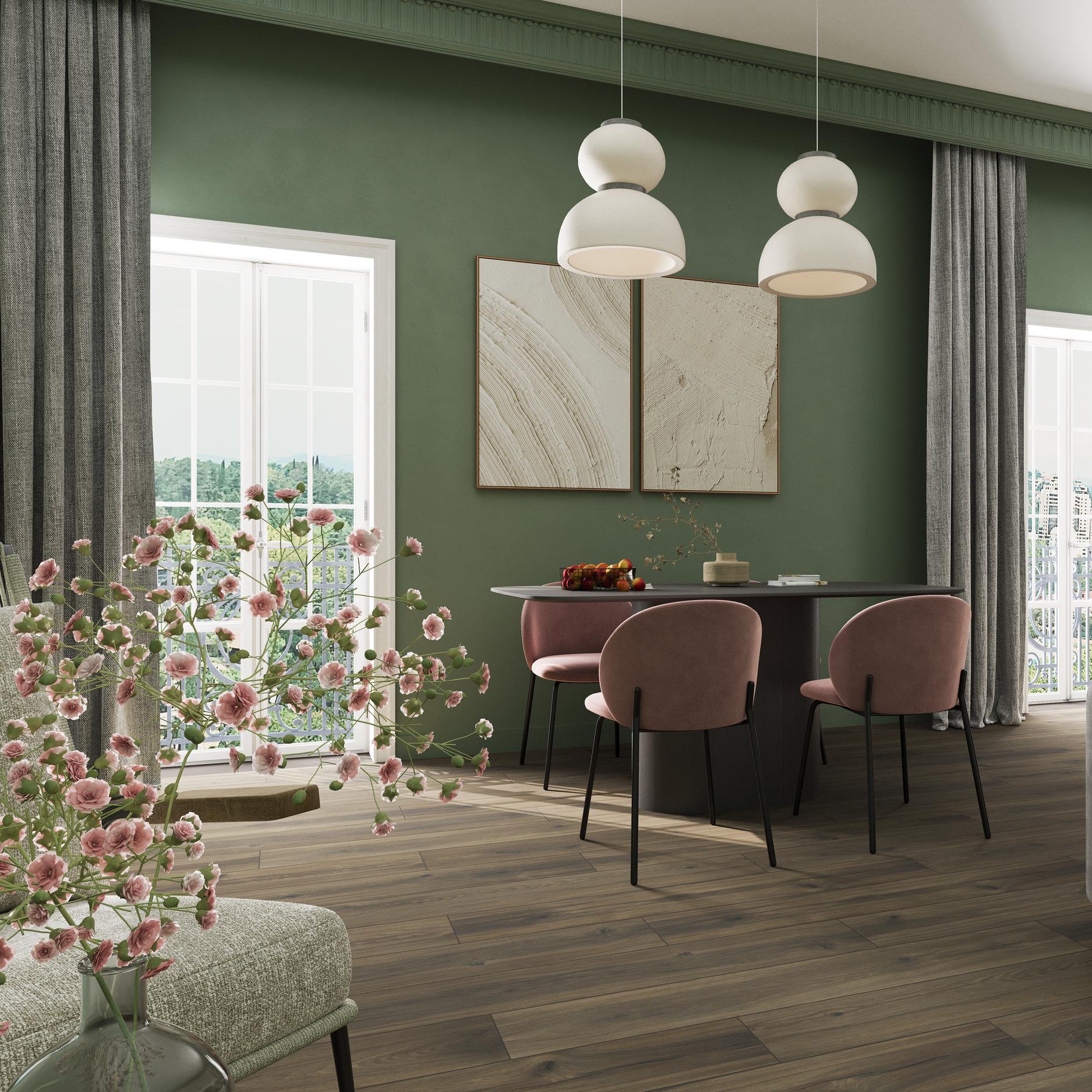 Ламинат Eversense Quiet Luxury EL1039 Дуб Вирдия Коричневый
