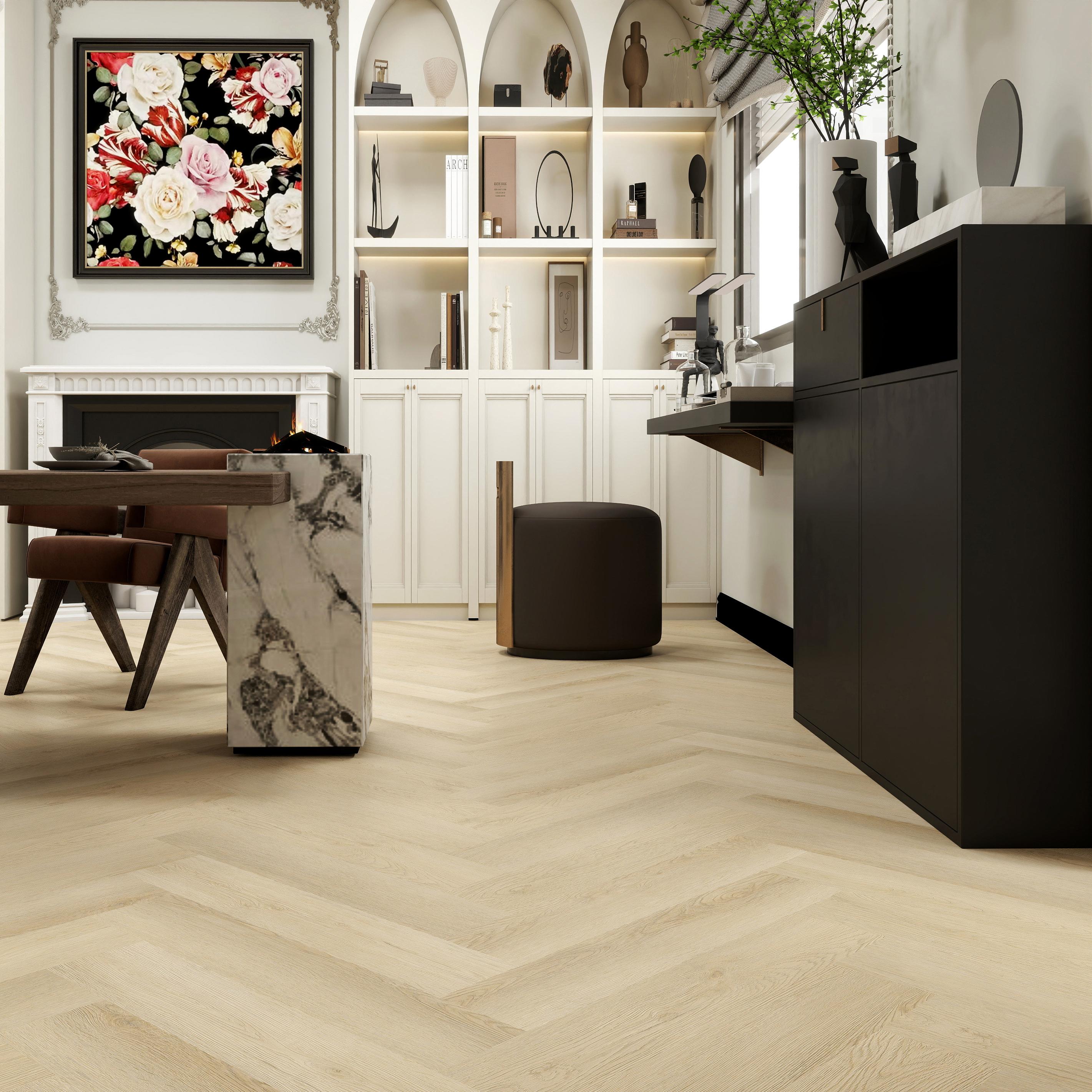 Кварцвинил CM Floor Parkett LVT 36 Дуб Амбер