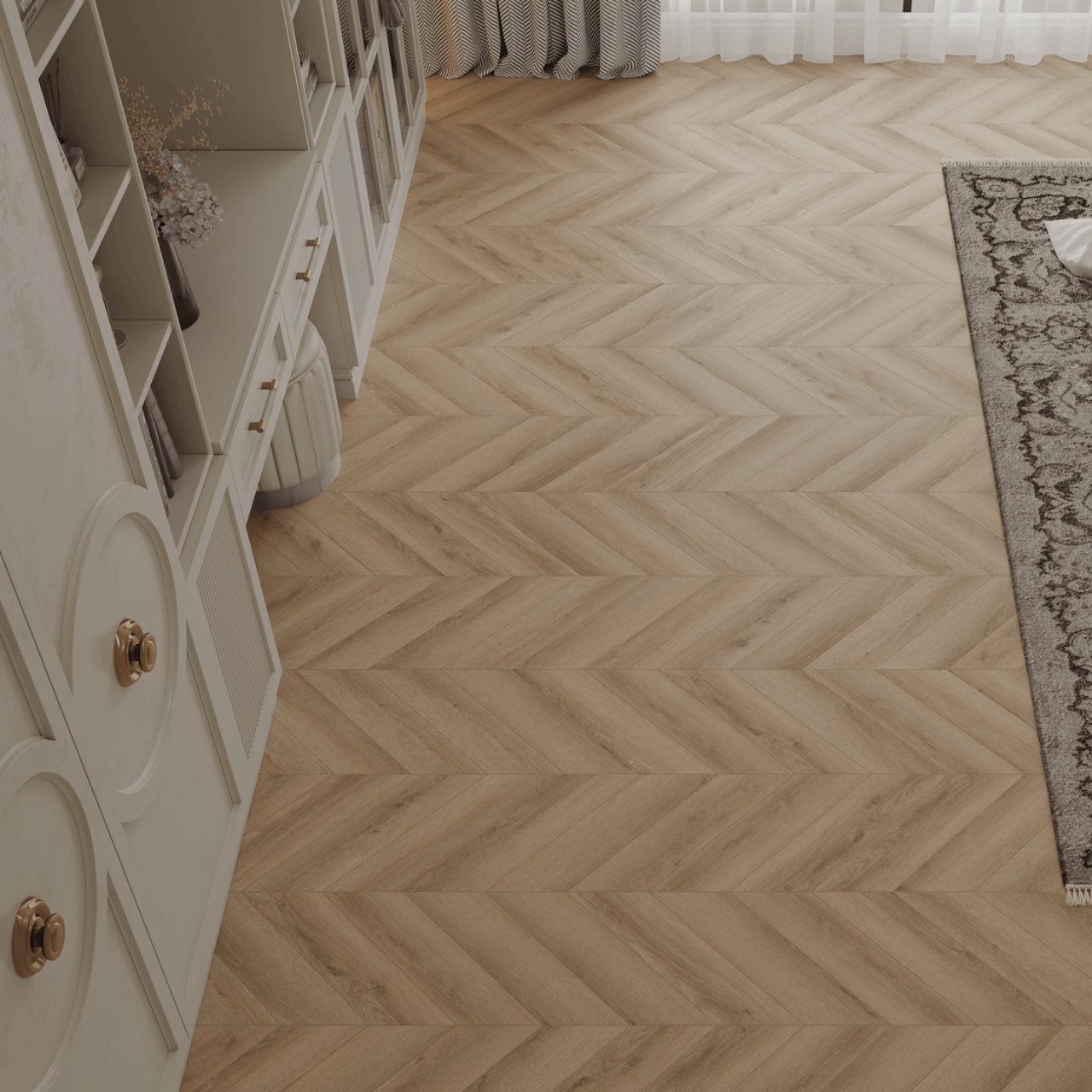Кварцвинил Tulesna Искусство в шевроне (Art Chevron) 1011-1 Allure