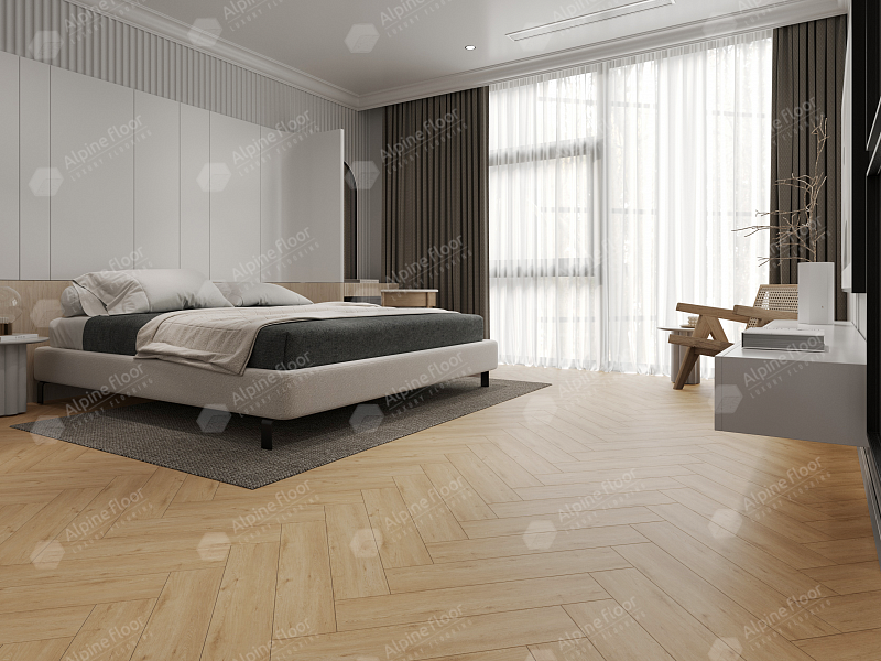 Кварцвинил Alpine Floor Parquet Light Еco 13-26 Дуб Лесат