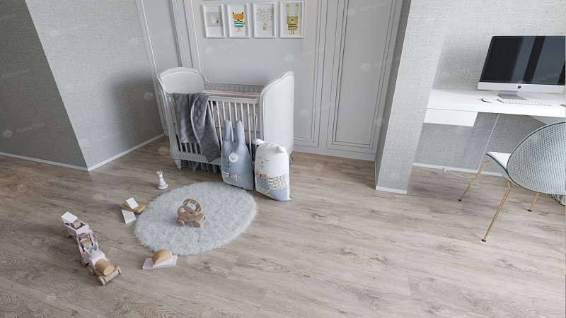 Кварцвинил Alpine Floor Гранд Секвойя 3,5 мм (Grand Sequoia Light) Eco 11-901 Карите