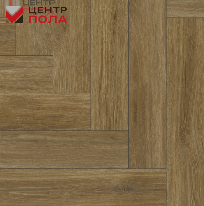 Кварцвинил The Floor Herringbone P6003 Calm Oak HB