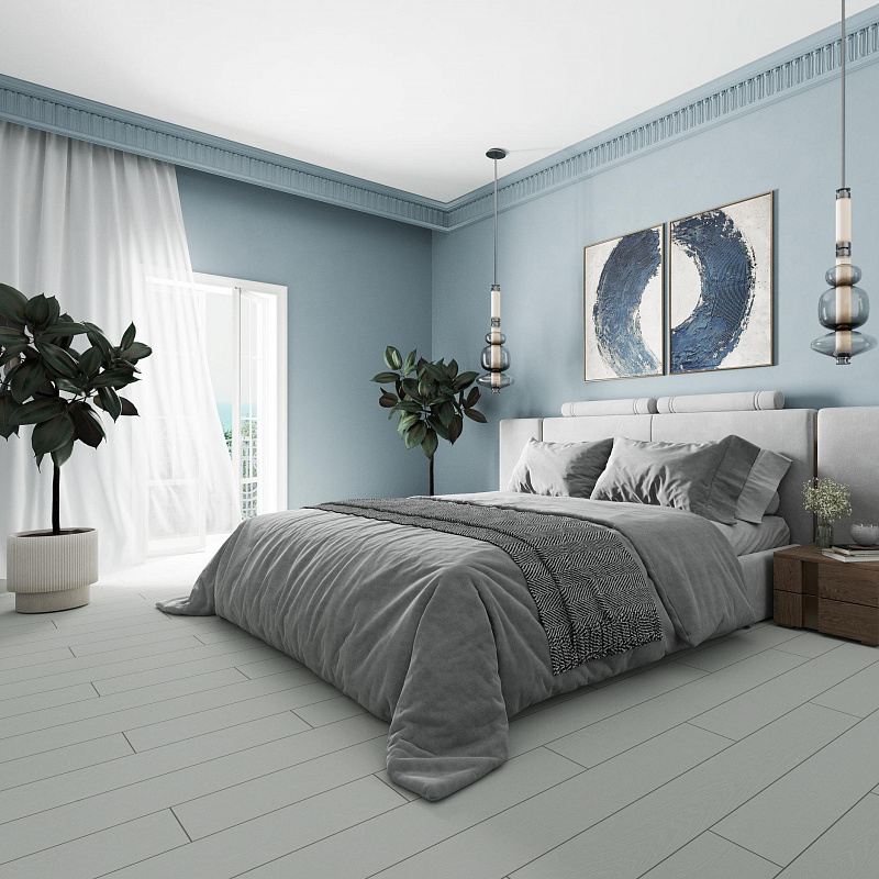 Ламинат Eversense New Minimalism EL750 Однотонные Ярко-Серый