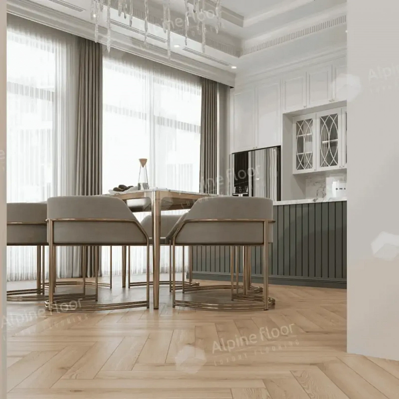 Ламинат AlpineFloor Herringbone 8 Pro LF102-12 Дуб Артуа