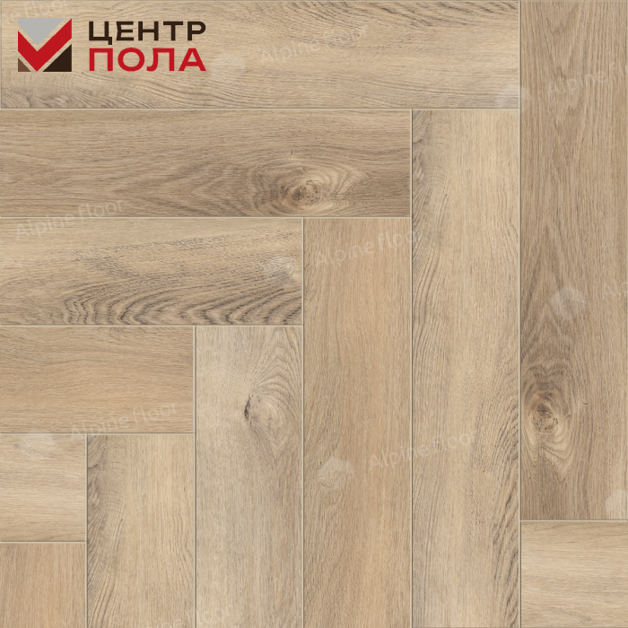 Кварцвинил Alpine Floor Изящный паркет (Light Parquet) Еco 13-17 Дуб Синистра