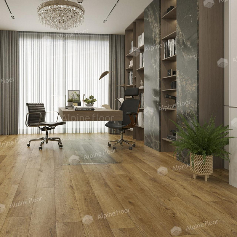 Кварцвинил Alpine Floor Ultra Eco 5-30 Дуб Цейлонский