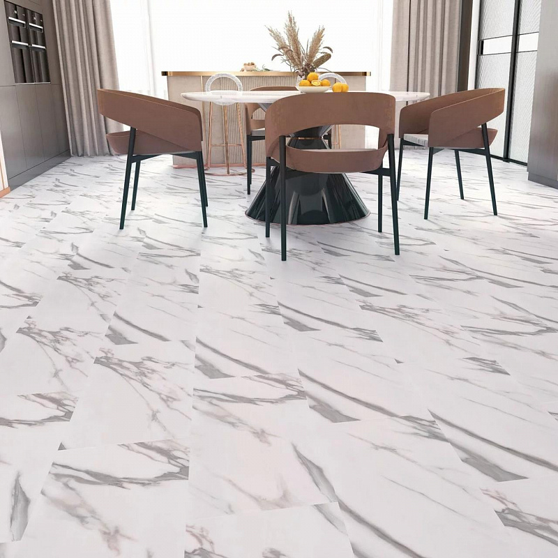Кварцвинил Skalla Stone Fjord FR406 Плитка Мрамор Эльверум