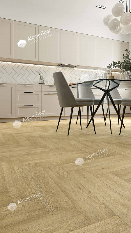 Кварцвинил Alpine Floor Parquet Light Еco 13-3 Дуб Ваниль Селект