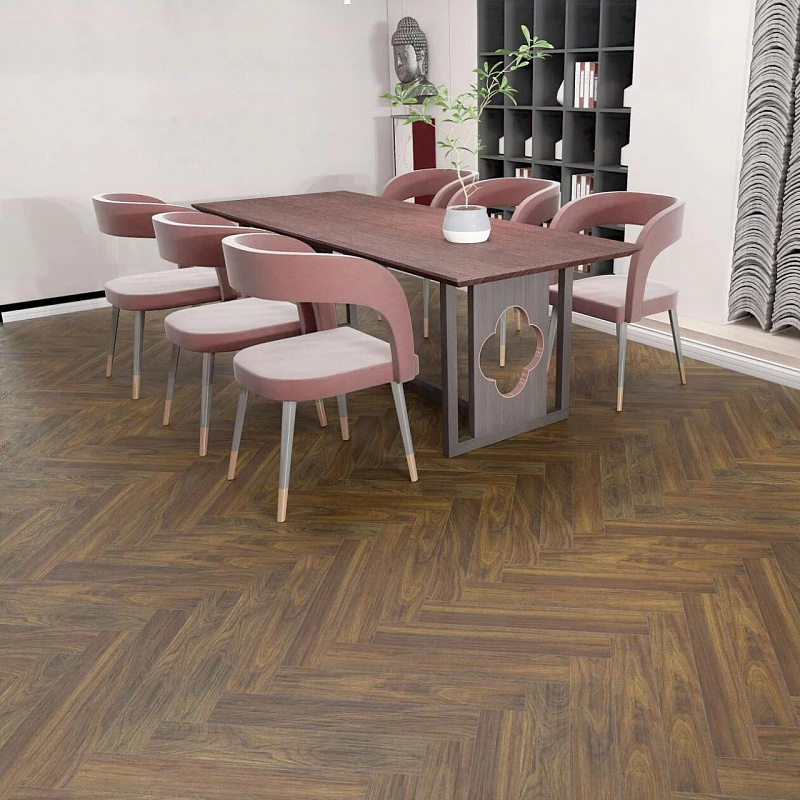 Ламинат Skalla Wood Herringbone HR 1022 Дуб Ивеланн