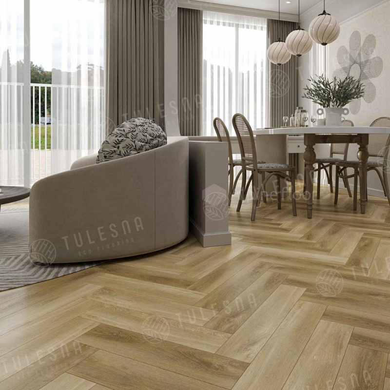 Кварцвинил Tulesna Искусство паркета LVT (Art Parquet LVT) 1005-601 Grazioso