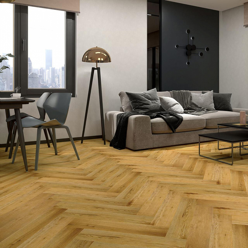 Кварцвинил Floorwood SPC Authentic 5422 Янтарные волны