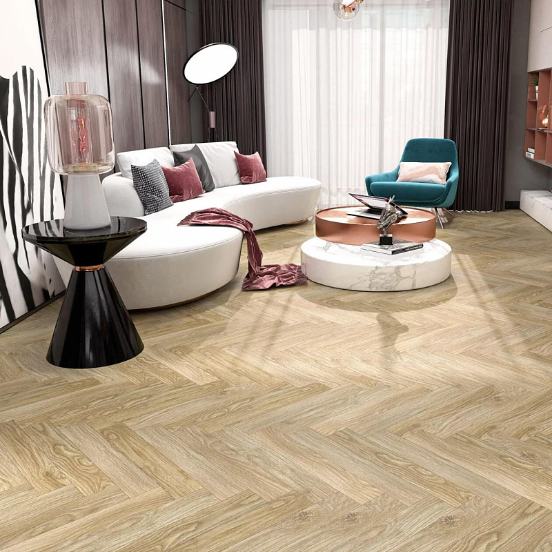 Ламинат Skalla Wood Herringbone HR 1021 Дуб Винье