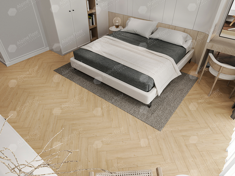 Кварцвинил Alpine Floor Parquet Light Еco 13-26 Дуб Лесат