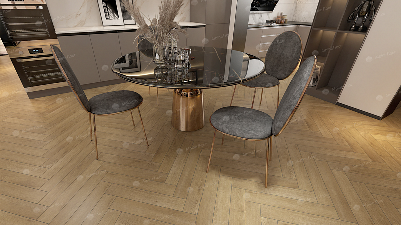 Ламинат AlpineFloor Herringbone 10 LF107-08 Дуб Молизе