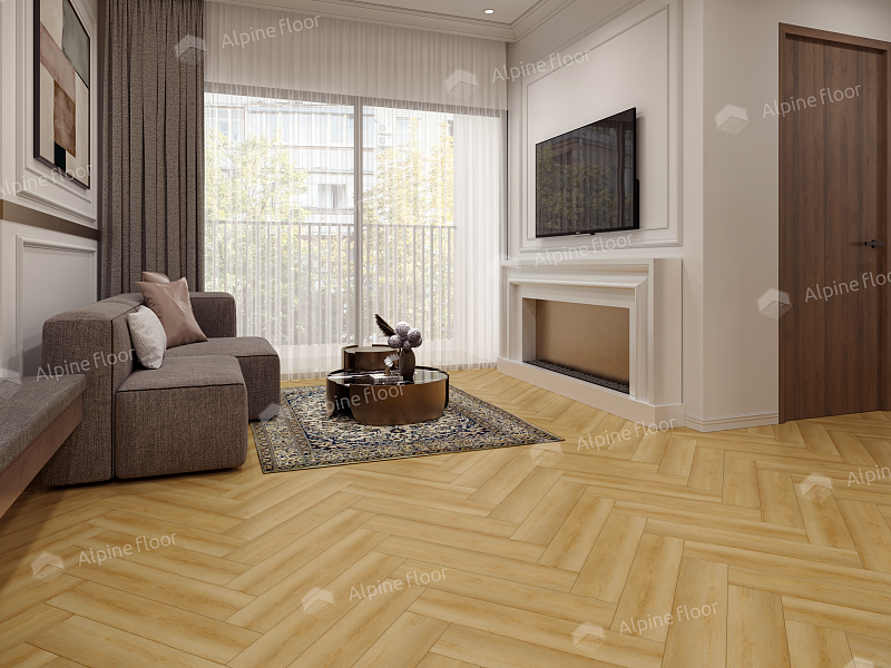 Кварцвинил Alpine Floor Parquet Light Еco 13-29 Дуб Батейн