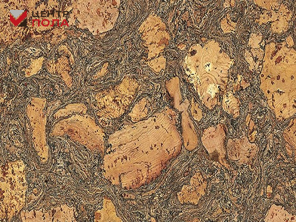 Клеевое пробковое покрытие CorkStyle Natural Cork Elba