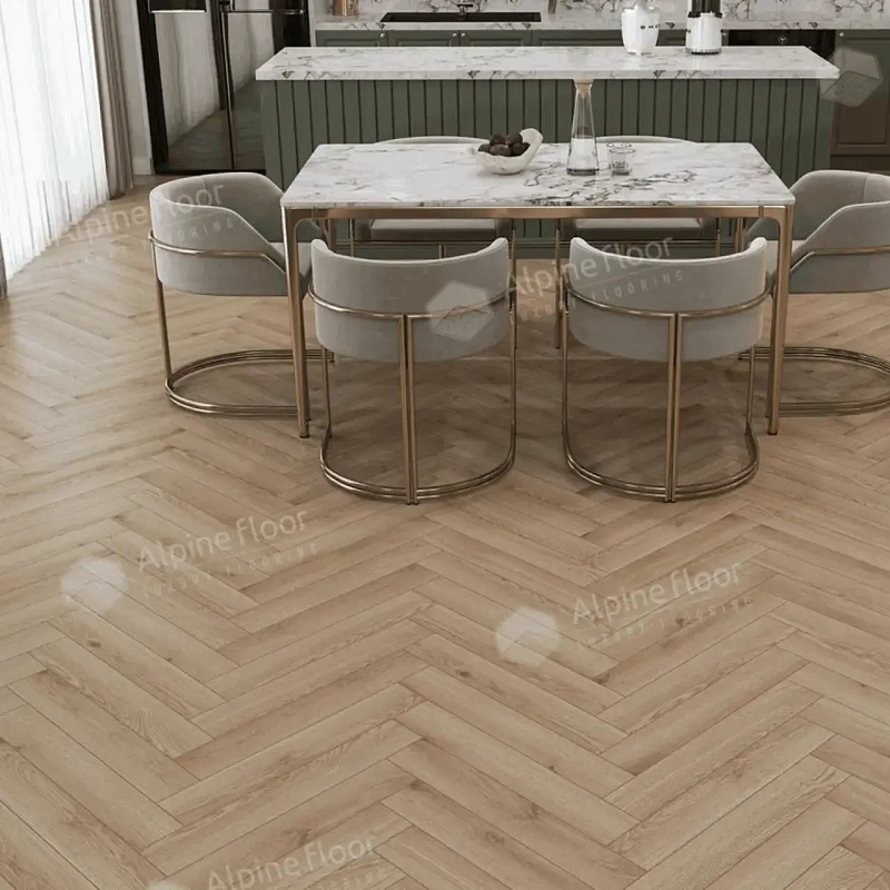 Ламинат AlpineFloor Herringbone 8 Pro LF102-12 Дуб Артуа