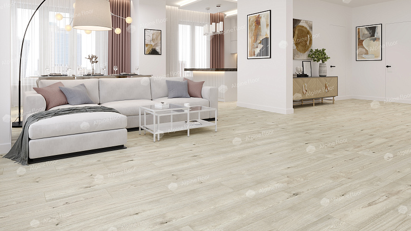 Ламинат AlpineFloor Аквамарин (Aqua Life) LF103-01 Дуб Гамбург