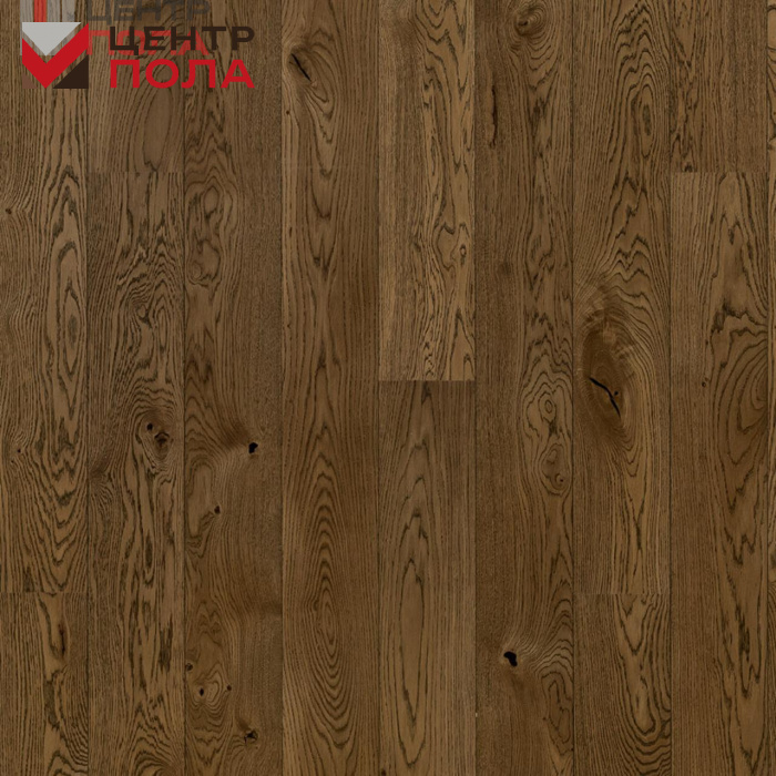 Паркетная доска Polarwood Elegance Дуб 138 Артист Коричневый Масло 1П 2,2