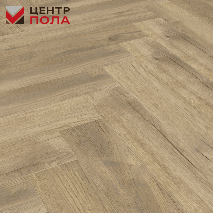Ламинат Kronotex Herringbone D4764 Дуб Натуральный Петерсcон
