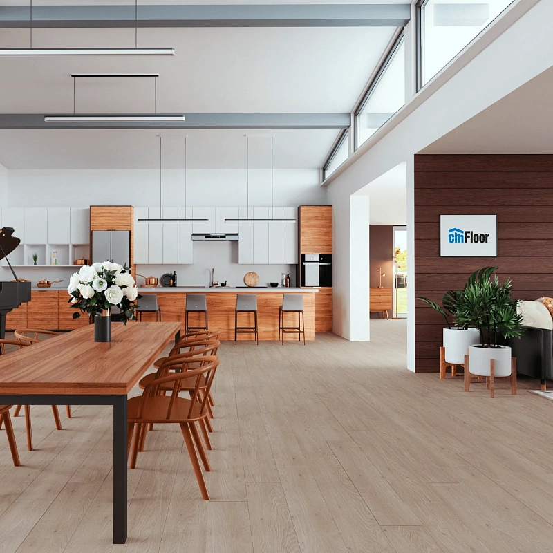 Кварцвинил CM Floor ScandiWood 21 Дуб Артик (С подложкой)