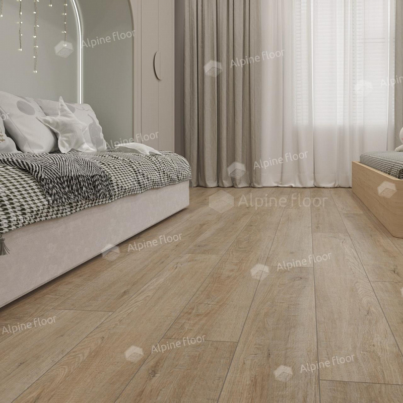 Кварцвинил Alpine Floor Ultra Eco 5-39 Дуб Амбер