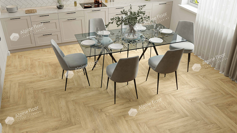 Кварцвинил Alpine Floor Parquet Light Еco 13-3 Дуб Ваниль Селект